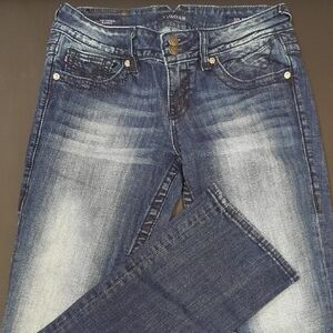 Vigoss Blue Boot Cut Jeans with Natural Fading